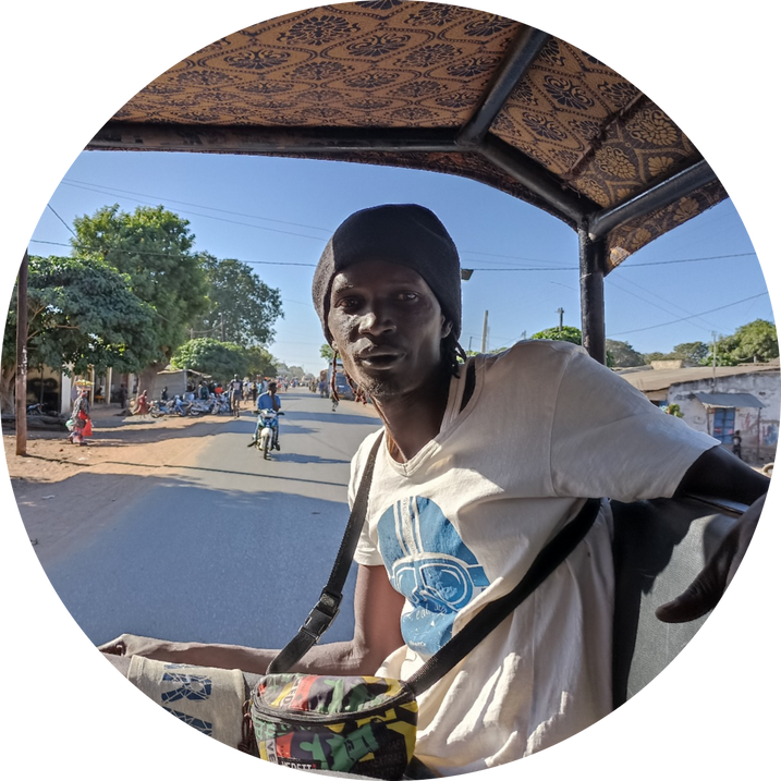 I am Badou Jaiteh also known as Alex. I was born in Bakau in 1981 and have been working as a local tour guide from Serrekunda in the Gambia for 5 years. I like to be your guide when exploring the beauty, culture and history of the Gambia.  