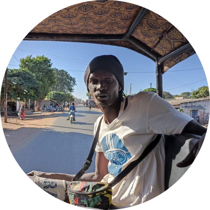 I am Badou Jaiteh also known as Alex. I was born in Bakau in 1981 and have been working as a local tour guide from Serrekunda in the Gambia for 5 years. I like to be your guide when exploring the beauty, culture and history of the Gambia.  